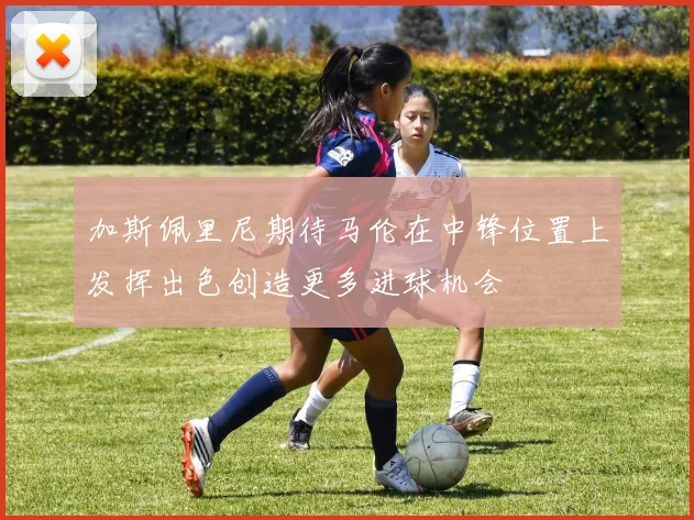 加斯佩里尼期待马伦在中锋位置上发挥出色创造更多进球机会